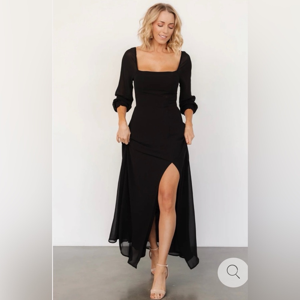 Baltic Born Black Long Sleeve Dress 	
GISELLE MAXI DRESS